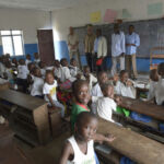 Besuch der Schule in Ishasha